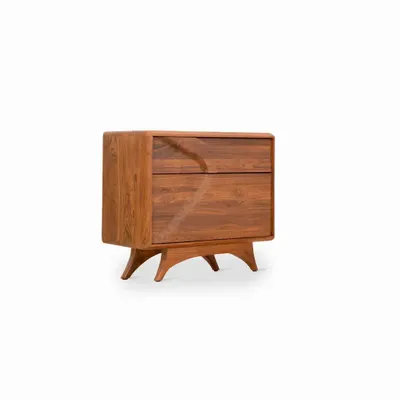 Night tables - Buet Teakwood Bedside Unit - ALANKARAM
