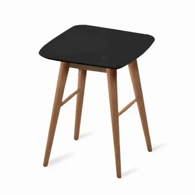 Autres tables  - Table de café Ambu avec finition bicolore - ALANKARAM