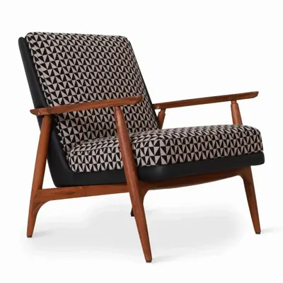Chairs - Aronui - Teakwood Lounge Chair - ALANKARAM