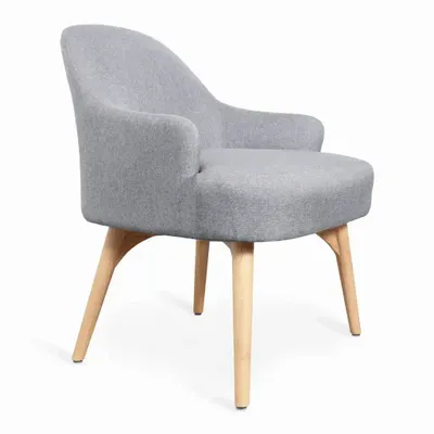 Chaises - Aula - Chaise longue en bois massif - ALANKARAM