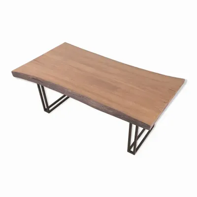 Dining Tables - Dogal - Metal Legs Dining/ Cafe Table - ALANKARAM