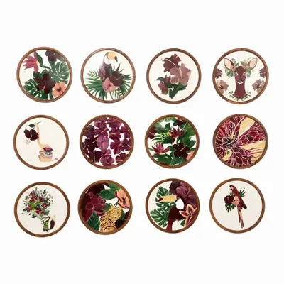 Autres décorations murales - Bunga - Peinture murale - ALANKARAM