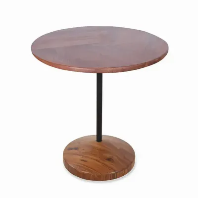 Desks - Circulo - Teakwood Base Open office Table - ALANKARAM