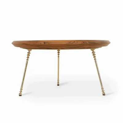 Other tables - Conico - Teakwood Center Table - ALANKARAM