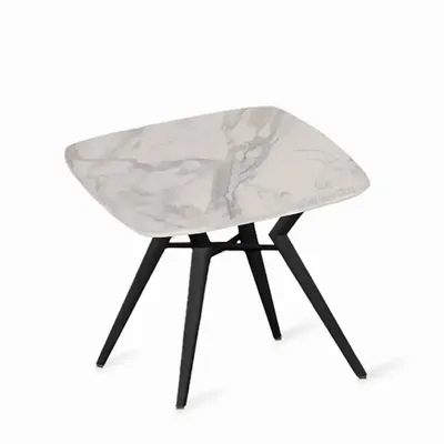 Autres tables  - Table de café avec plateau en pierre Fusi - ALANKARAM