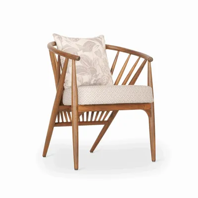 Children's bedrooms - Hloma - Teakwood Arm Chair - ALANKARAM