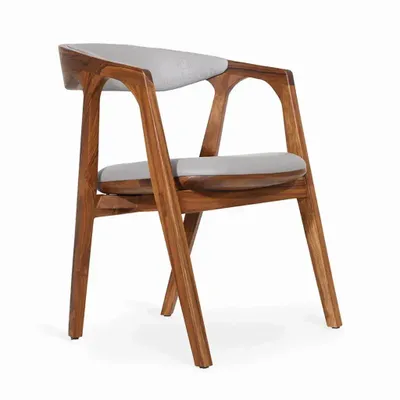 Chaises - Ince - Chaise de salle à manger en teck - ALANKARAM