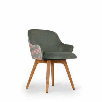 Chairs - Kisasa - Teakwood Dining Chair - ALANKARAM