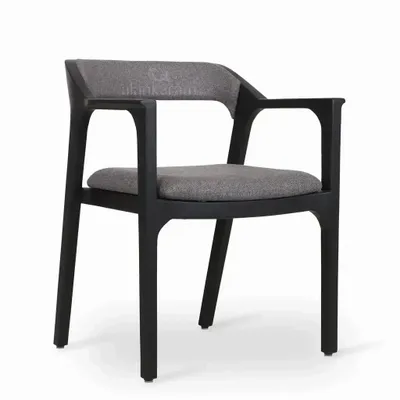 Chaises - Koi - Chaise de salle à manger en bois massif - ALANKARAM