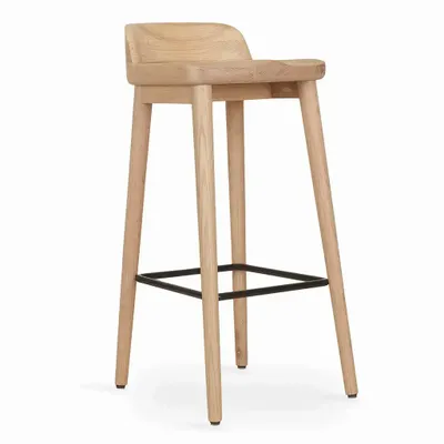 Chairs - Koyu - Solidwood High / Bar Chair - ALANKARAM