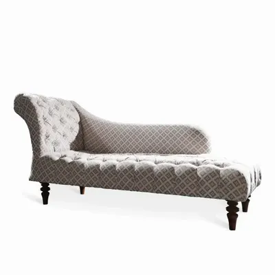 Sofas - Kulis Teakwood Chaise - ALANKARAM