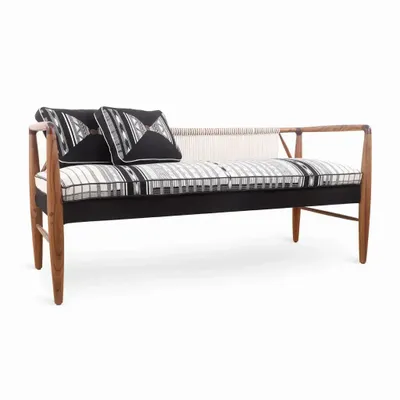 Canapés - Kutu - Canapé quatre places en teck - ALANKARAM