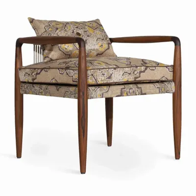 Chairs - Kutu Teakwood Lounge Chair - ALANKARAM