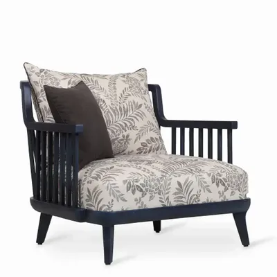 Chaises - Lega - Fauteuil en bois massif - ALANKARAM