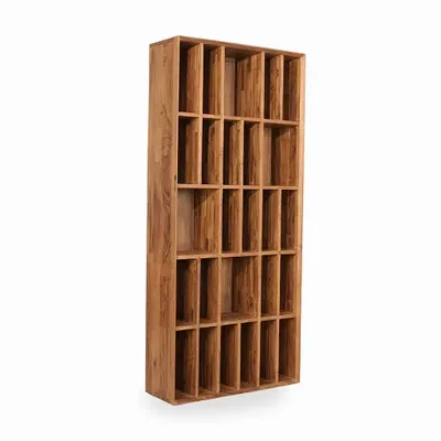 Bookshelves - Legado - Teakwood Wall Mounted Bookshelf - ALANKARAM
