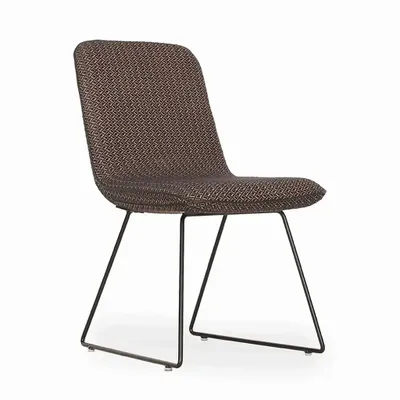 Chaises - Linea - Chaise de salle à manger/d'extérieur en métal - ALANKARAM