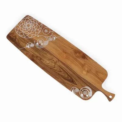 Objets de décoration - Loparik - Coupe de bois de teck - ALANKARAM