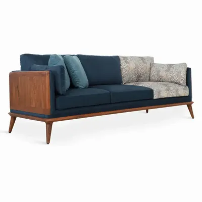 Canapés - Mysig - Canapé trois places en teck - ALANKARAM