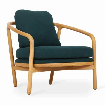 Chairs - Nofo - Solidwood Lounge Chair - ALANKARAM