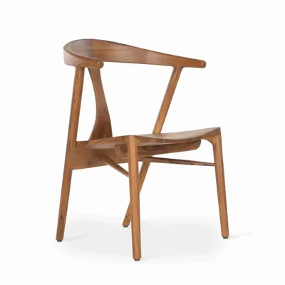Chairs - Ploot - Teakwood Dining chair - ALANKARAM