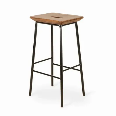 Chairs - Pluma Metal High / Bar Stool - ALANKARAM