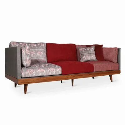 Sofas - Priamka - Three Seater sofa - ALANKARAM