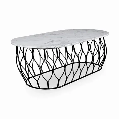 Other tables - Qasan - Metal Center Table - ALANKARAM