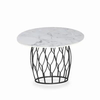 Other tables - Qasan - Metal Side Table - ALANKARAM