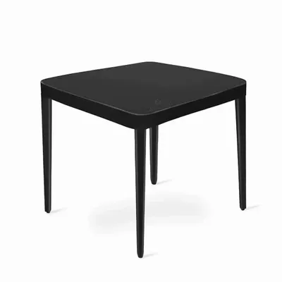 Desks - Quadra - Solidwood Square Top - ALANKARAM