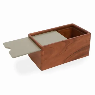 Storage boxes - Quti - Teakwood Multipurpose Box - ALANKARAM