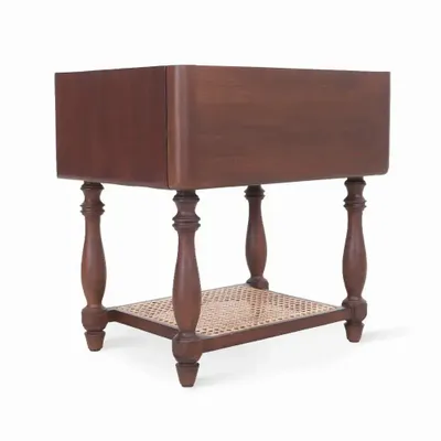 Night tables - Rafu - Solidwood Bedside Unit - ALANKARAM