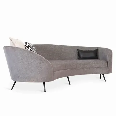 Canapés - Rikoma - Canapé trois places en métal - ALANKARAM