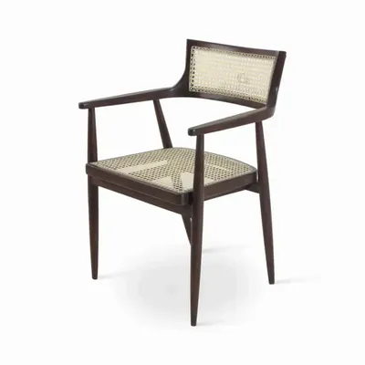 Chaises - Rottinki - Chaise de salle à manger en bois massif - ALANKARAM