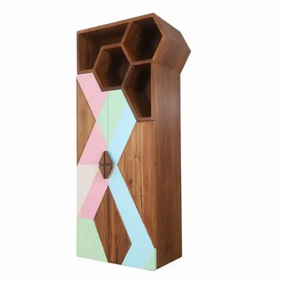 Children's bedrooms - Sega - Teakwood Storage Unit - ALANKARAM