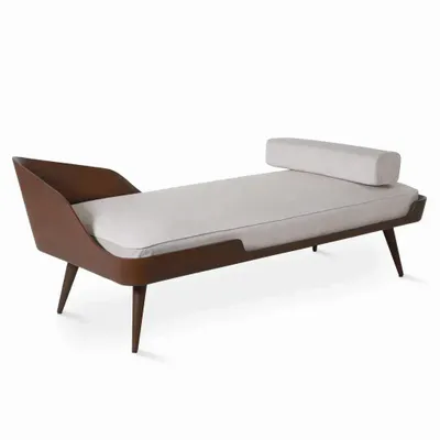 Canapés - Lit de repos / Diwan en bois massif Sohva - ALANKARAM