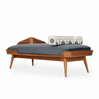 Sofas - Sohva Teakwood Daybed / Diwan - ALANKARAM