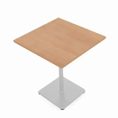 Autres tables  - Tafel - Table en métal avec plateau en bois - ALANKARAM