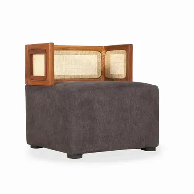 Poufs - Tenang - Ottoman de forme carrée - ALANKARAM