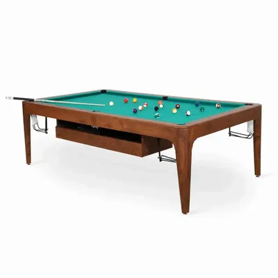 Tableaux - Tepu - Table de billard avec cadre en teck - ALANKARAM