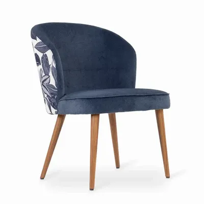 Chaises - Tichy - Chaise de salle à manger en bois massif - ALANKARAM