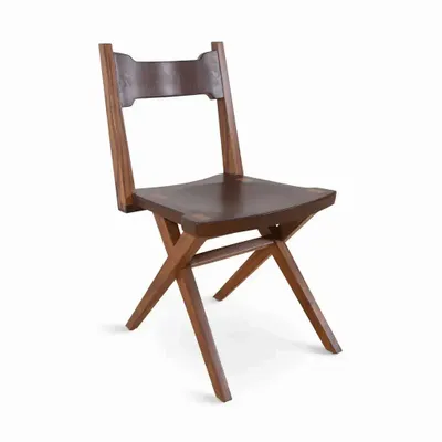Chairs - Tuai - Teakwood Dining Chair - ALANKARAM