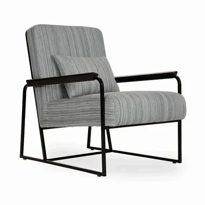 Chairs - Tubli - Lounge Chair with Green Fabric - ALANKARAM