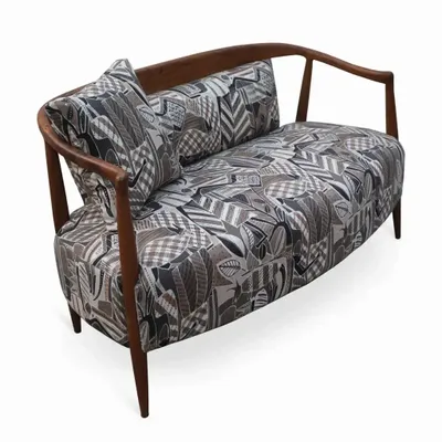 Sofas - Uru - Two Seater sofa Without Brass Capping - ALANKARAM