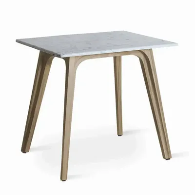 Other tables - Uvala - Cafe Table With Stone Top - ALANKARAM