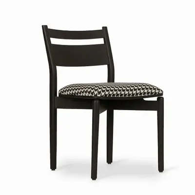 Chaises - Vahva - Chaise de salle à manger en bois massif - ALANKARAM