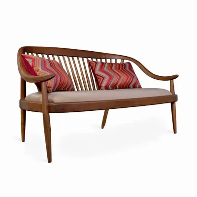 Sofas - Vakra - Two Seater sofa - ALANKARAM