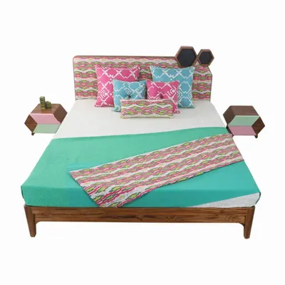 Beds - Xira - Queen Size Bed - ALANKARAM