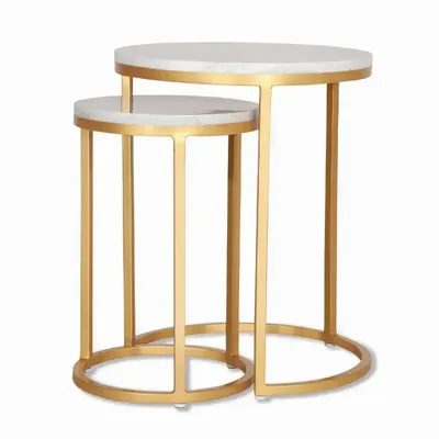 Other tables - Yarik - Metal Side/Nested table - ALANKARAM