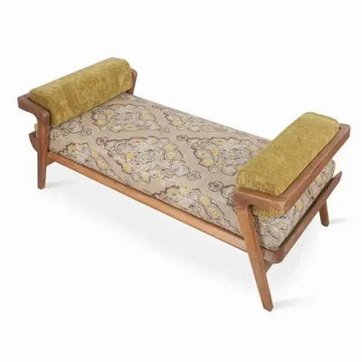 Sofas - Yassi teak daybed/daybed - ALANKARAM