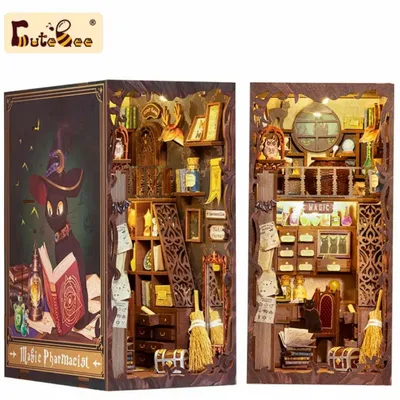 Sculptures, statuettes and miniatures - Book Nook - Magic Pharmacist - CENGO